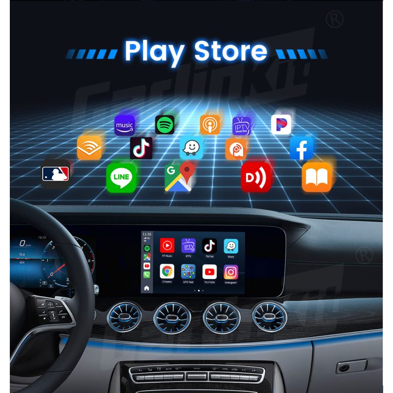 CarlinKit CarPlay Ai Box QCM6125 Android 13 Verbeter uw fabrieksgeïnstalleerde CarPlay draadloze connectiviteit