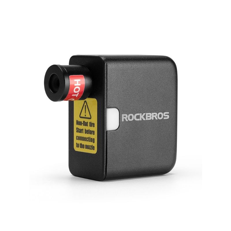 ROCKBROS fietspomp draagbare mini elektrische luchtpomp 100PSI oplaadbaar voor auto fiets motorfiets
