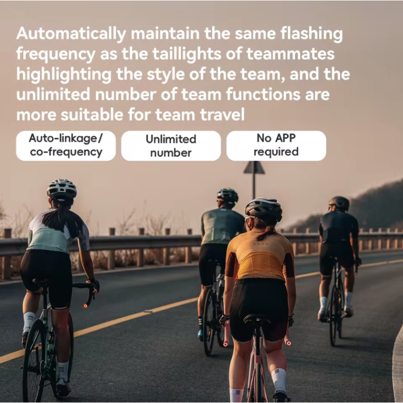 ROCKBROS R0 Stuurplug Fietslicht Type-C | Compact Achterlicht voor MTB & Racefiets Zichtbaarheid