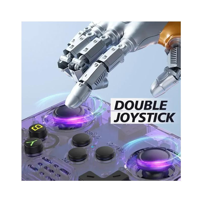 R36S Retro draagbare console 3,5 inch IPS-scherm Linux-systeem klassieke games MAME N64 10000 games