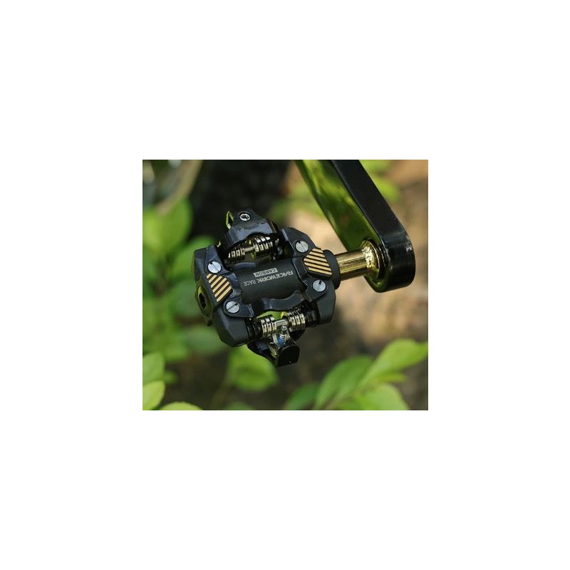 RACEWORK MTB Zelfsluitende SPD Pedalen Duurzaam Chroomstaal Lichtgewicht Comfortabel Fietsaccessoires