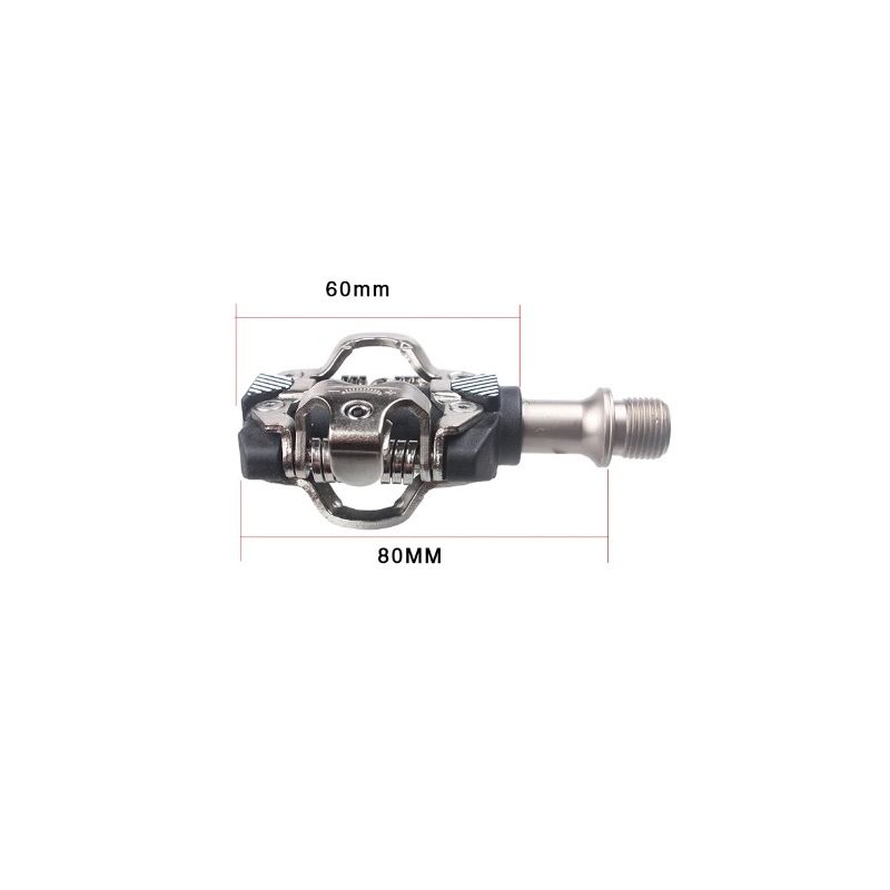 RACEWORK MTB Zelfsluitende SPD Pedalen Duurzaam Chroomstaal Lichtgewicht Comfortabel Fietsaccessoires