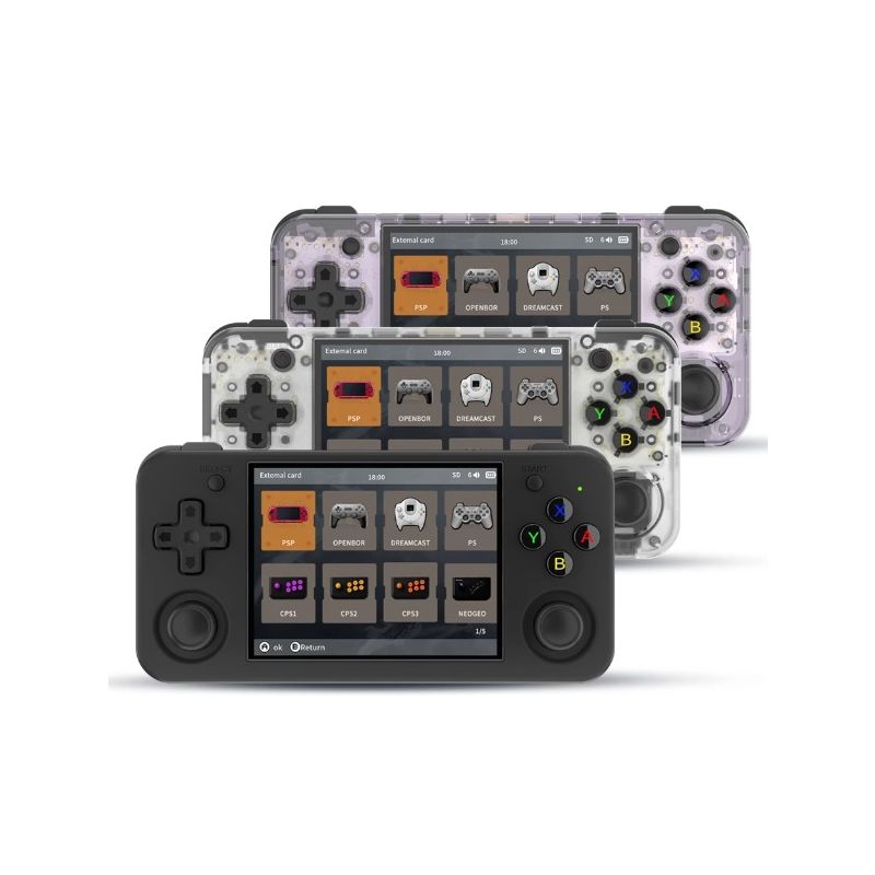 ANBERNIC RG35XX H Handheld Gameconsole Retro Gamen 5000 Klassieke Games IPS Scherm Draagbaar Gaming