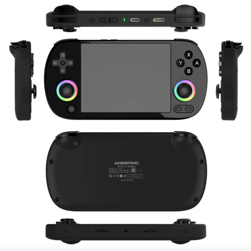 ANBERNIC RG40XX H handheld gameconsole: Retro gaming met Linux, 4.0" IPS scherm & 3200 mAh!