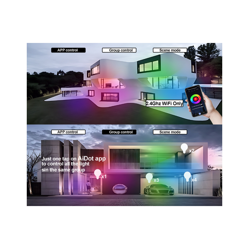 24W Tuya Zigbee Slimme Plafondlamp Energiezuinig RGBCW Led voor Woonkamer Alexa Stembediening Slim Huis