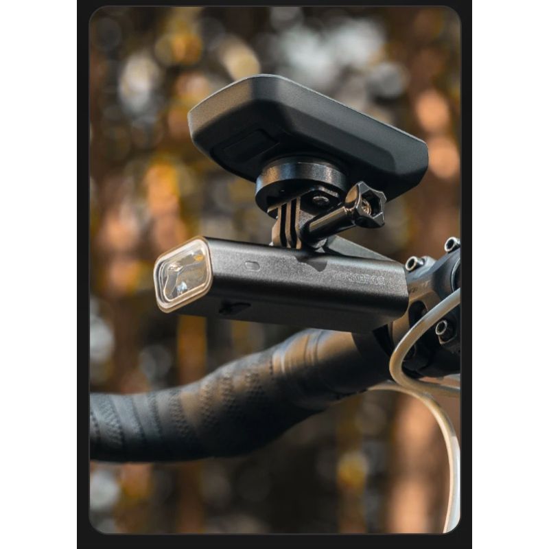 ROCKBROS RHL-1000LUMEN fietskoplamp hoge helderheid regendicht LED Type-C oplaadbaar voor mountainbikers en forenzen