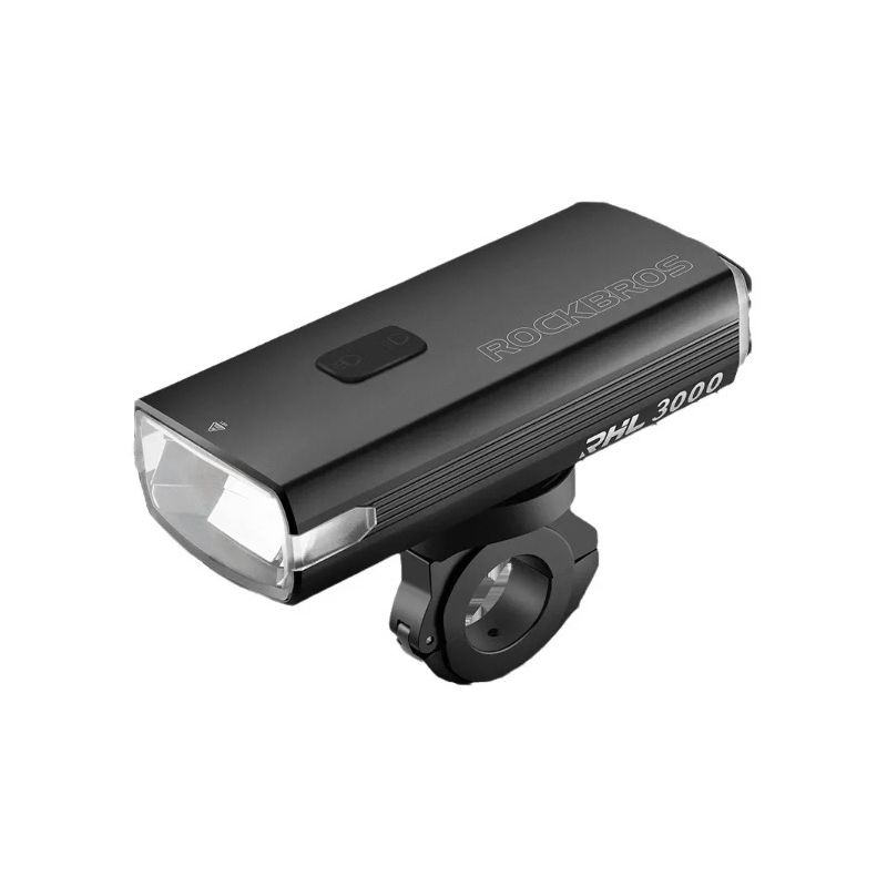 ROCKBROS RHL3000 Fietskoplamp 3000 Lumen Waterdicht 10000mAh LED Oplaadbaar voor Nachtelijke Fietstochten