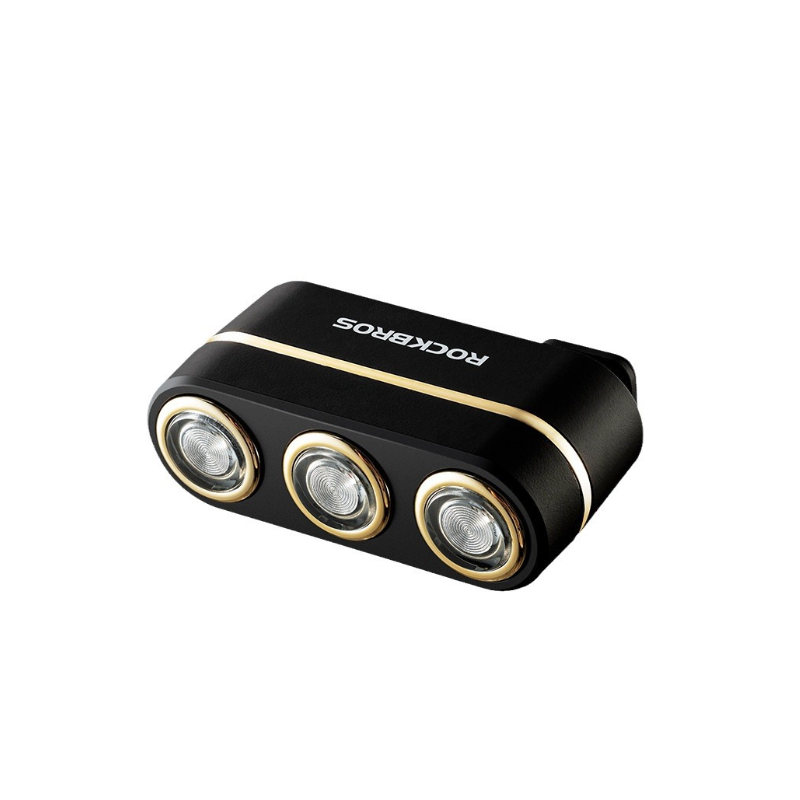 ROCKBROS Smart Fiets Achterlicht - Remdetectie, IP64 Waterdicht & Type-C Opladen voor Veilig Nachtfietsen