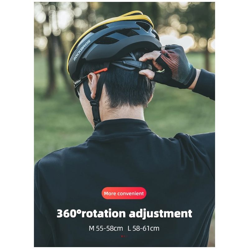 ROCKBROS Fietshelm Ultralichte Helm Schokbestendige Fiets Accessoires MTB en Racefiets Veiligheidsuitrusting