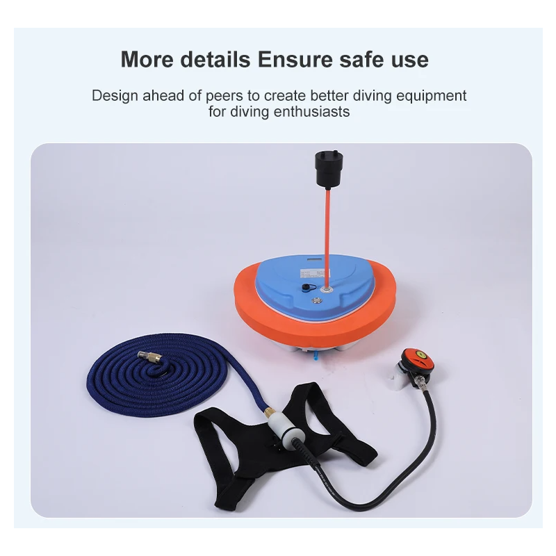 Duikventilator Z270 Z500 Draagbare Duiksnorkel Comfortabel Ademen Aquatische Verkenning Veiligheid Duiken