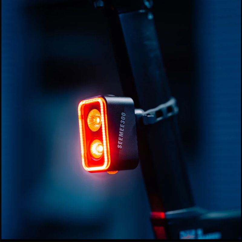 Magicshine SEEMEE300 Slim Achterlicht 300 Lumen Multidirectioneel IPX6 Waterdicht voor Optimale Fietsveiligheid