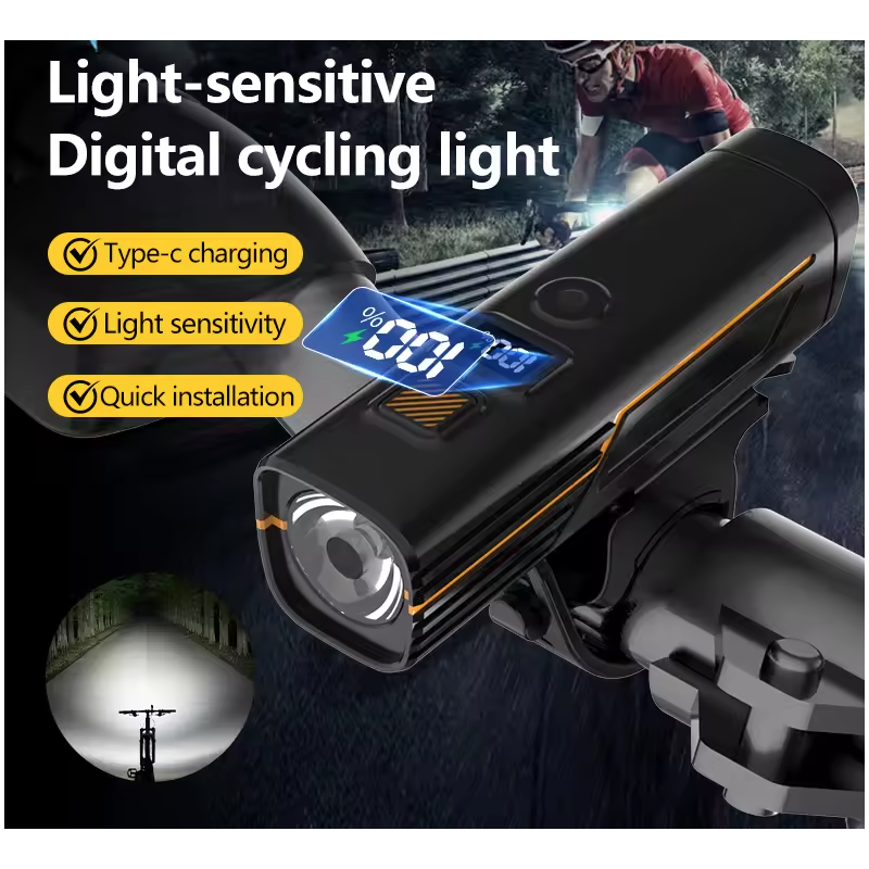 Veilig Fietsen met B9 Type-C LED Fiets Koplamp | MTB & Racefiets Voorlicht