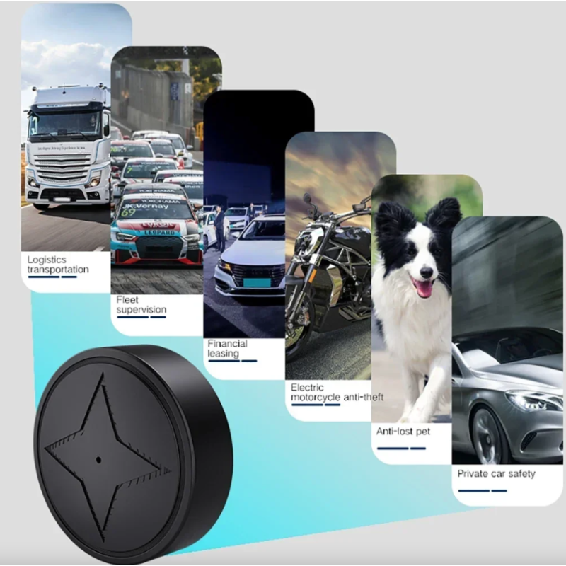 Mini GPS Tracker Sterke Magnetische Bevestiging Auto Tracker Vrachtwagen Realtime Locator Langdurige Batterijduur
