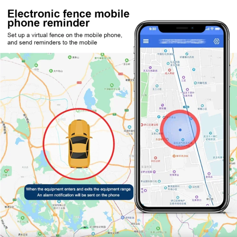 Mini GPS Tracker Sterke Magnetische Bevestiging Auto Tracker Vrachtwagen Realtime Locator Langdurige Batterijduur
