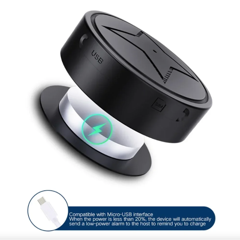 Mini GPS Tracker Sterke Magnetische Bevestiging Auto Tracker Vrachtwagen Realtime Locator Langdurige Batterijduur