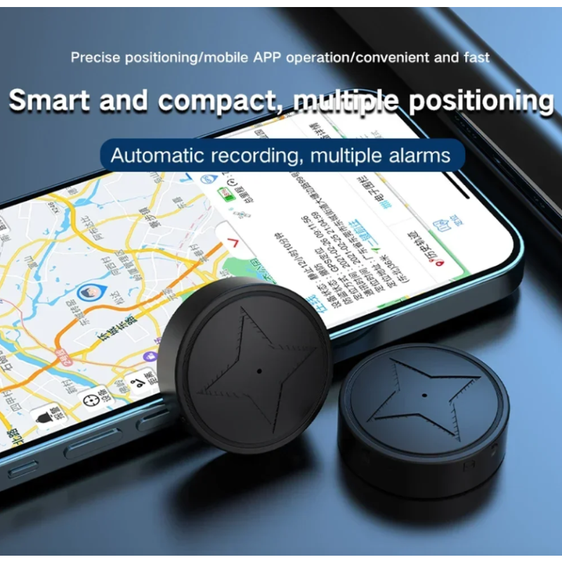 Mini GPS Tracker Sterke Magnetische Bevestiging Auto Tracker Vrachtwagen Realtime Locator Langdurige Batterijduur