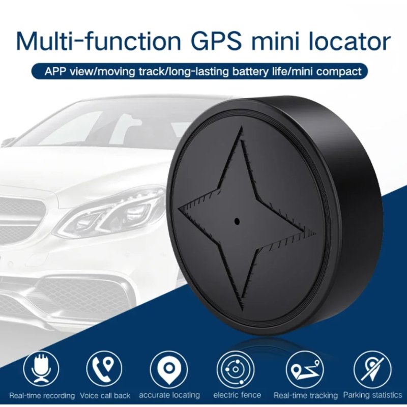 Mini GPS Tracker Sterke Magnetische Bevestiging Auto Tracker Vrachtwagen Realtime Locator Langdurige Batterijduur