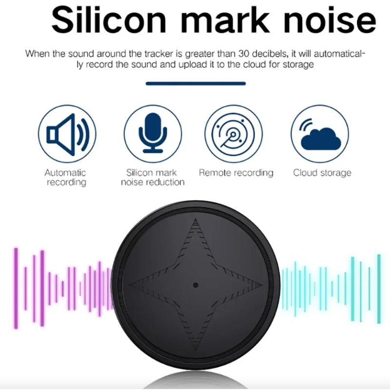 Mini GPS Tracker Sterke Magnetische Bevestiging Auto Tracker Vrachtwagen Realtime Locator Langdurige Batterijduur