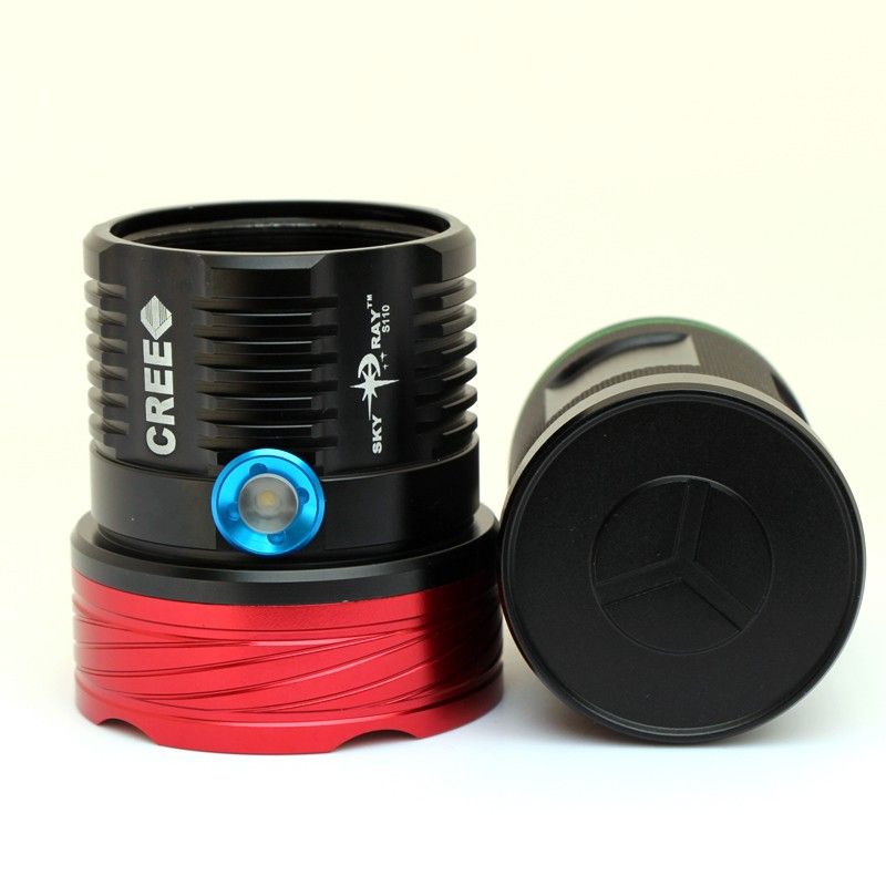 Sky Ray S110 krachtige zaklamp 10.000 lumen voor avonturiers robuust veelzijdige verlichtingsoplossing outdoor