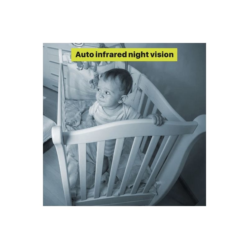 5 inch babyfoon met camera SM650 draagbare videomonitor met HD 720P en lange levensduur batterij babyveiligheid