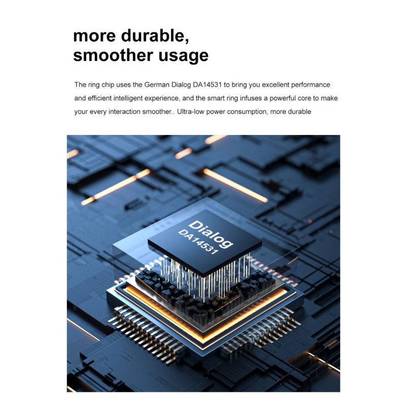 Multifunctionele Slimme Ring Stijlvol Accessoire Gezondheidsmonitoring Hartslag Slaapkwaliteit Lange Batterijduur