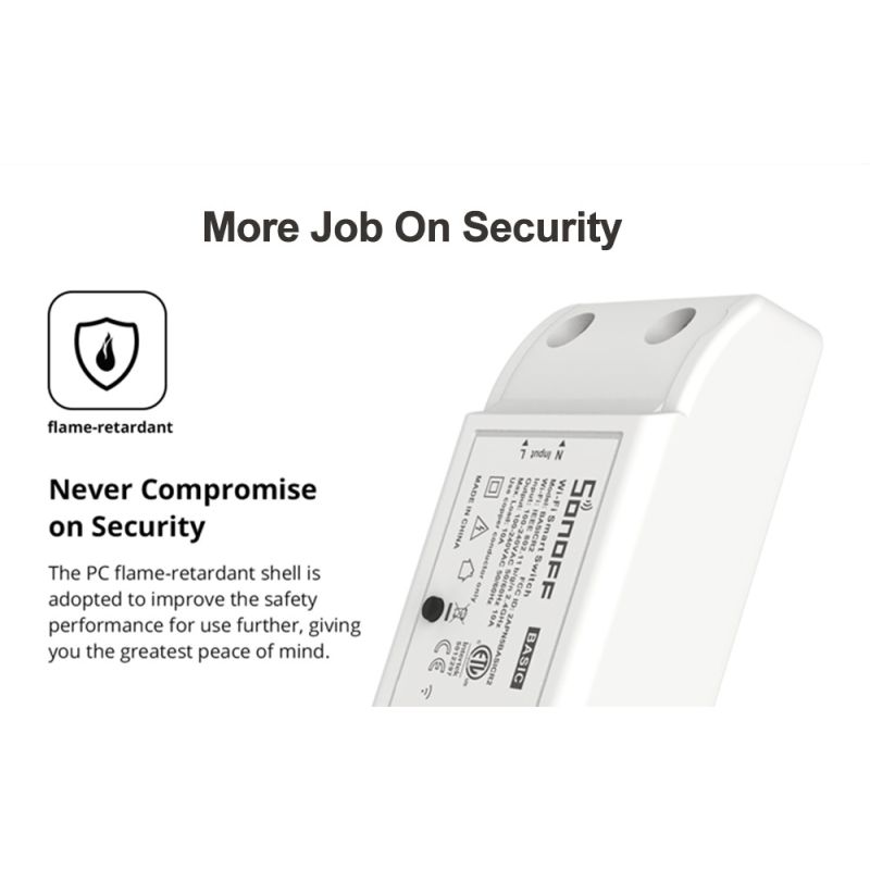 SONOFF Basic R2 Wifi Schakelaar Module Slim Thuis Timer Alexa Google Assistant eWeLink App Verlichtingsregeling