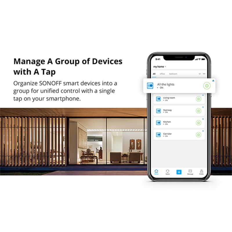 SONOFF Basic R2 Wifi Schakelaar Module Slim Thuis Timer Alexa Google Assistant eWeLink App Verlichtingsregeling