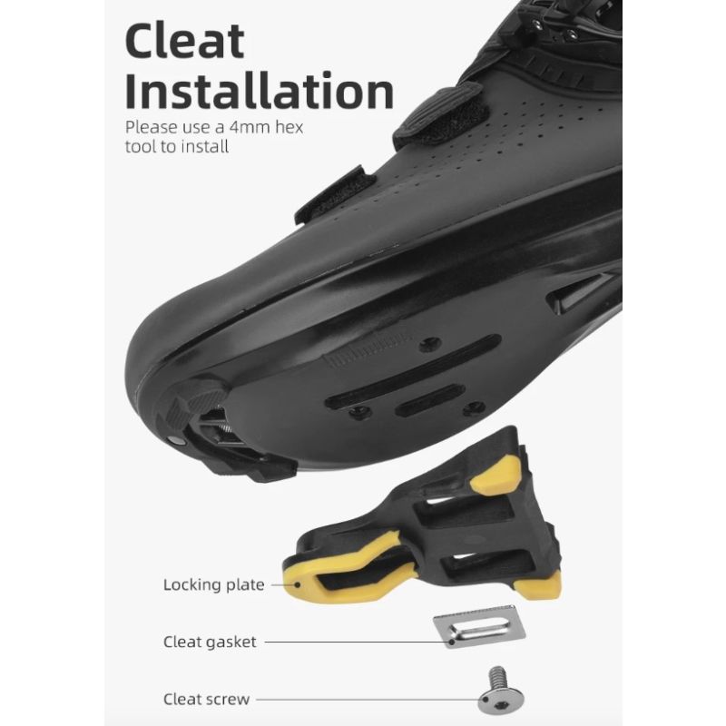 ROCKBROS SPD-SL Fietspedalen Ultralicht Aluminium en Afgedichte Lagers voor Prestatiegerichte Racefiets Efficiëntie