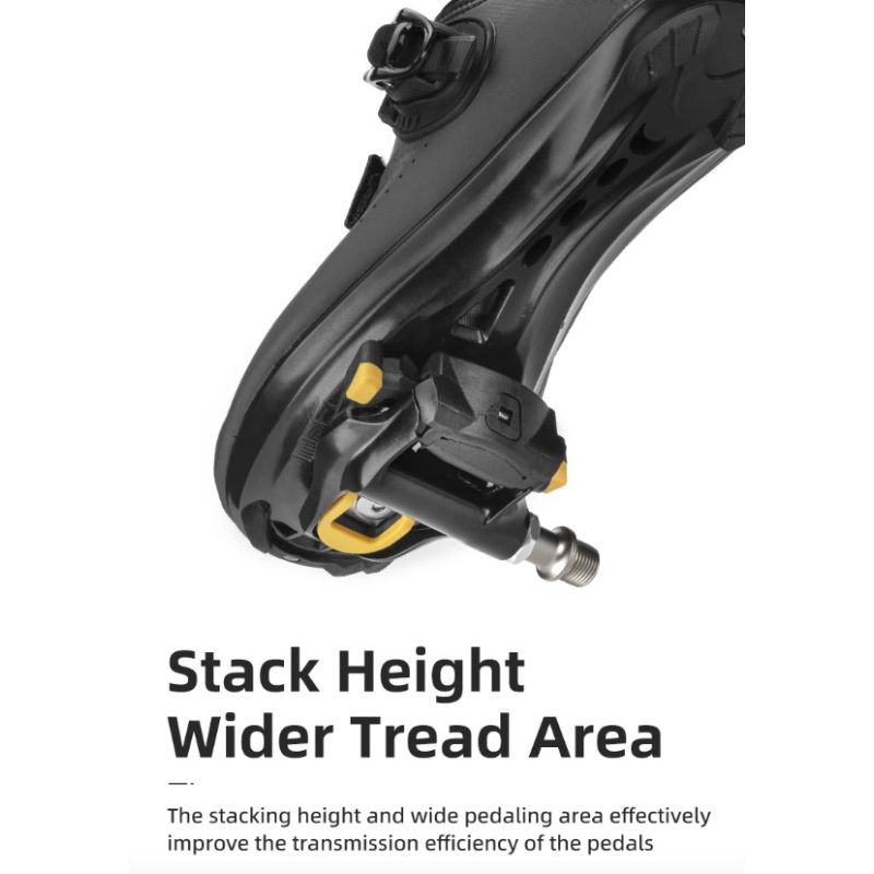 ROCKBROS SPD-SL Fietspedalen Ultralicht Aluminium en Afgedichte Lagers voor Prestatiegerichte Racefiets Efficiëntie