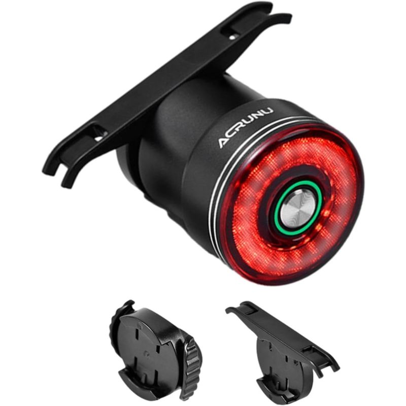 Slim Fietsachterlicht met Remdetectie | USB Oplaadbaar & Waterdicht voor Optimale Fietsveiligheid