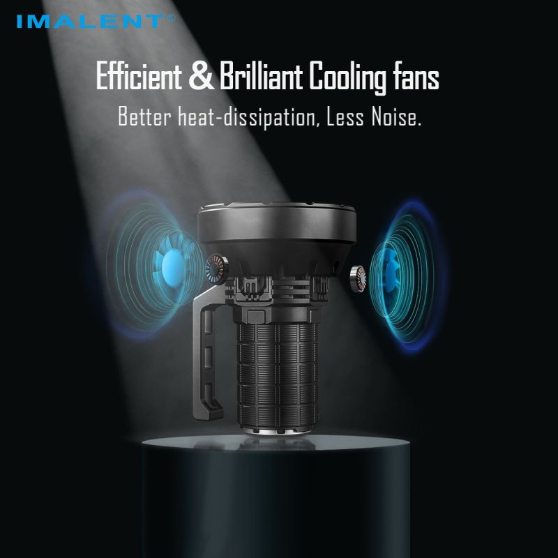 IMALENT SR16 LED Zaklamp | 55000 Lumen Krachtige Straal 1715m | Outdoor & Pro Gebruik