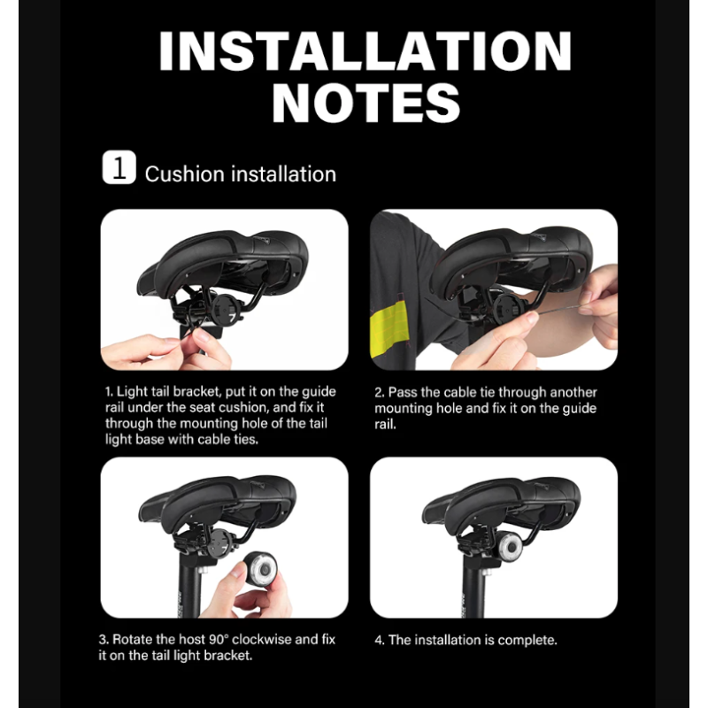 TOWILD TL03Pro LED fietsachterlicht met automatische remsensor stijlvol en duurzaam fietsveiligheidsproduct