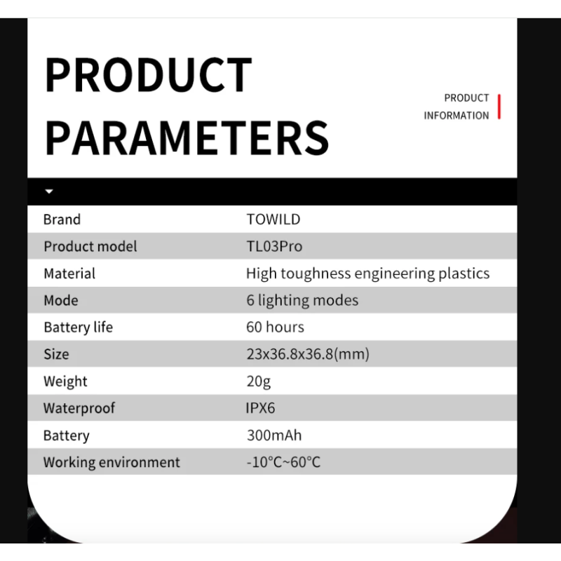 TOWILD TL03Pro LED fietsachterlicht met automatische remsensor stijlvol en duurzaam fietsveiligheidsproduct