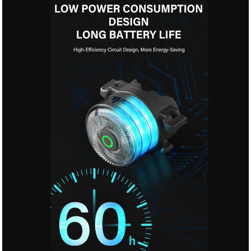 TOWILD TL03Pro LED fietsachterlicht met automatische remsensor stijlvol en duurzaam fietsveiligheidsproduct