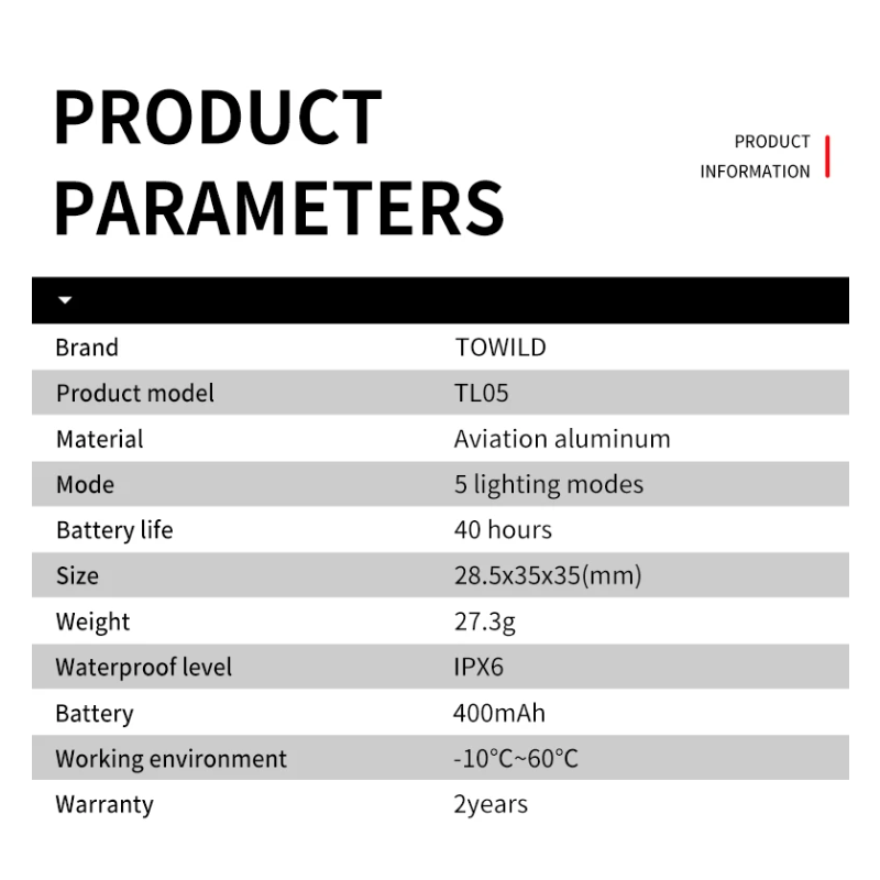 TOWILD TL05 Achterlicht LED Fietsverlichting Slimme Auto Remsensor USB Opladen IPX6 Waterdicht Veiligheidslicht