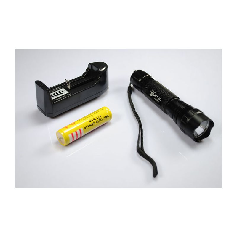 UltraFire WF-501B XML U2 krachtige zaklamp 1300 lumen vijfverlichtingsmodi duurzaam aluminium metgezel avonturen
