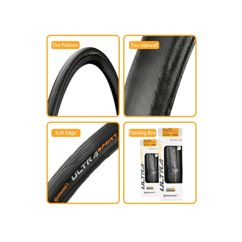 Continental ULTRA SPORT III GRAND SPORT RACE racefiets band 700x25C opvouwbare anti lek prestatieband