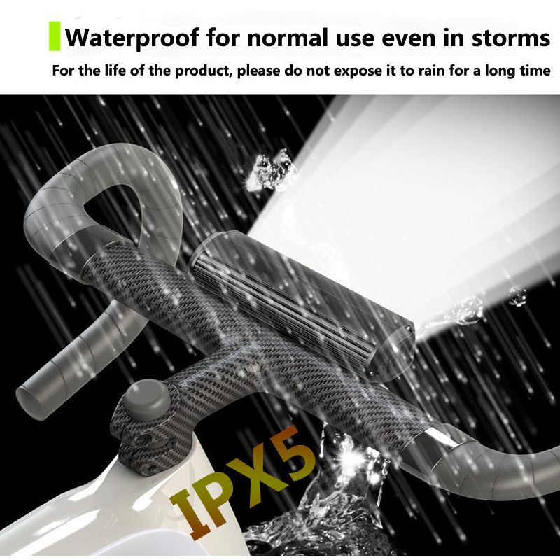 Fietslicht 5200 Lumen en 8000mAh Batterij Aluminiumlegering LED voorlicht Verstelbare Lichtmodi MTB Accessoires