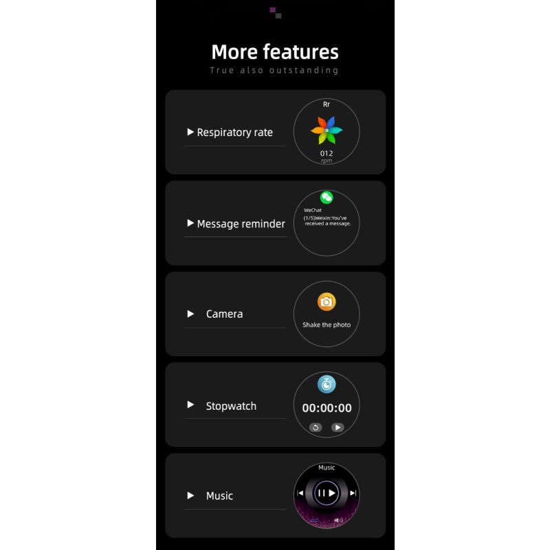 W11 Smartwatch: Bloedsuiker ECG Hartslag Band | Gezondheidsmonitor met Bloeddruk & Meer | Android/iOS