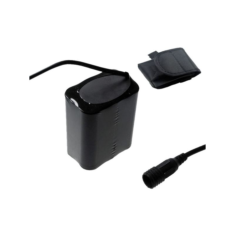 UltraFire fietskoplamp batterij 8.4V 13200mAh met schroef vaste interface waterdicht en lichtgewicht ontwerp