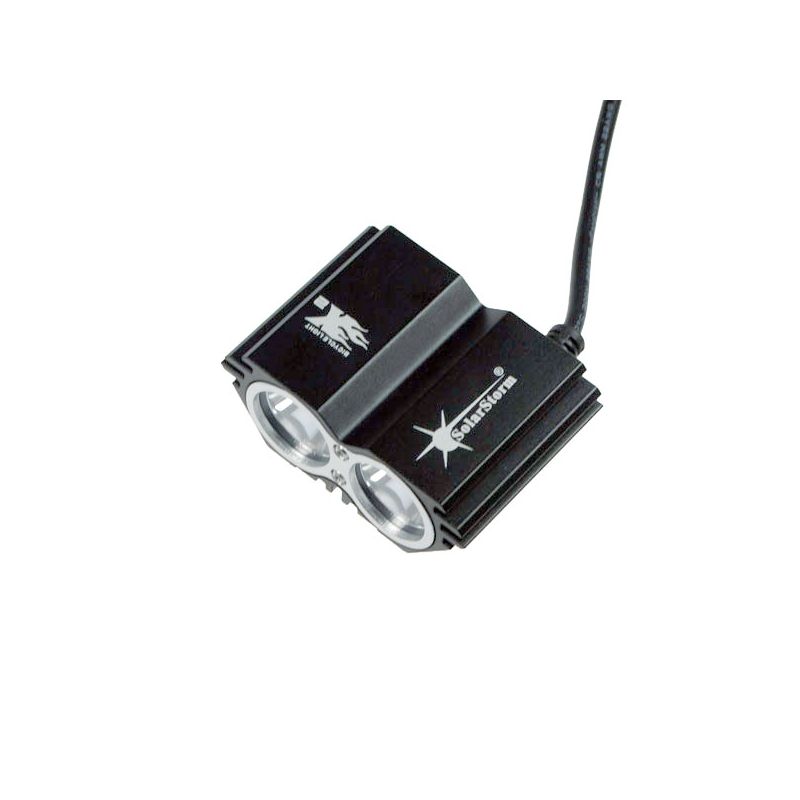 Solarstorm X2 LED-fietsverlichting 2000 Lumen voor nachtelijke ritten waterdicht 4 MODIEN IP65 helderheid fiets