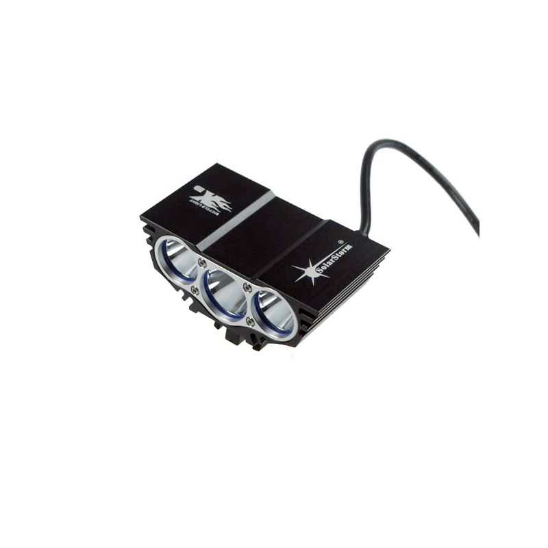 Solarstorm X3 Fietskoplamp 3000 Lumen LED Verlichting Waterdicht IP65 Veelzijdige Montage Gratis Verzoeken