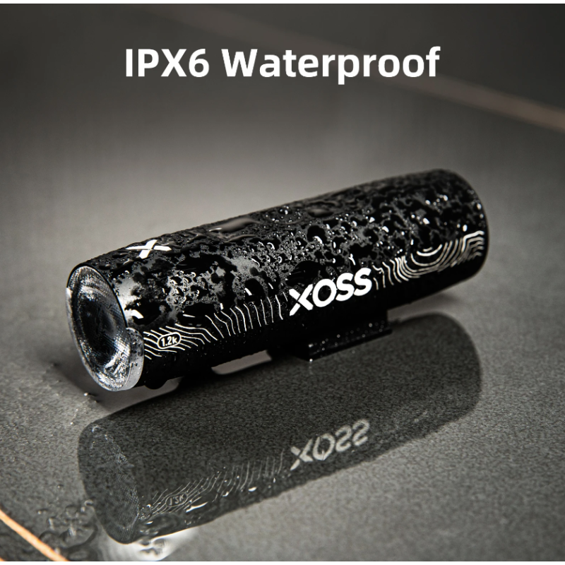 XOSS XL-1200 Fietskoplamp 1200 Lumen Fietsaccessoire met Zes Lichtmodi Type-C Opladen Waterdichte Koplamp
