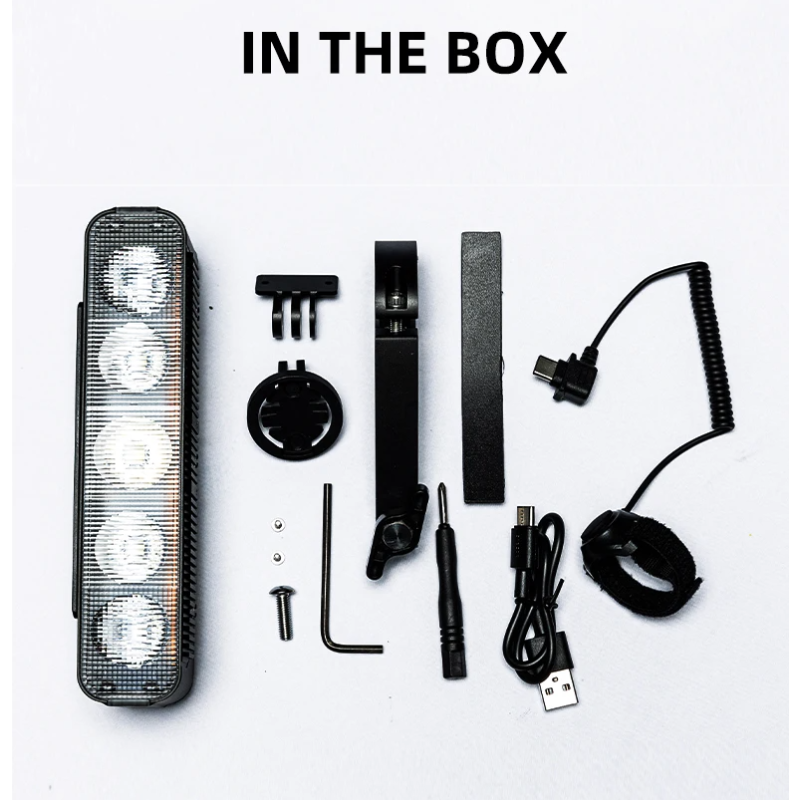 XOSS XL3000 Fietslamp 3000 Lumen Koplamp Waterdicht Type C Oplaadbaar Veiligheid Nachtelijke Rit Fiets Voorlamp