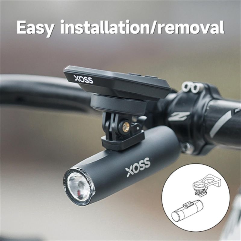 XOSS Fietslamp Koplamp 800Lm Waterdichte USB Oplaadbare MTB Voorlamp LED Fietslicht Hoge Helderheid 5 Modi