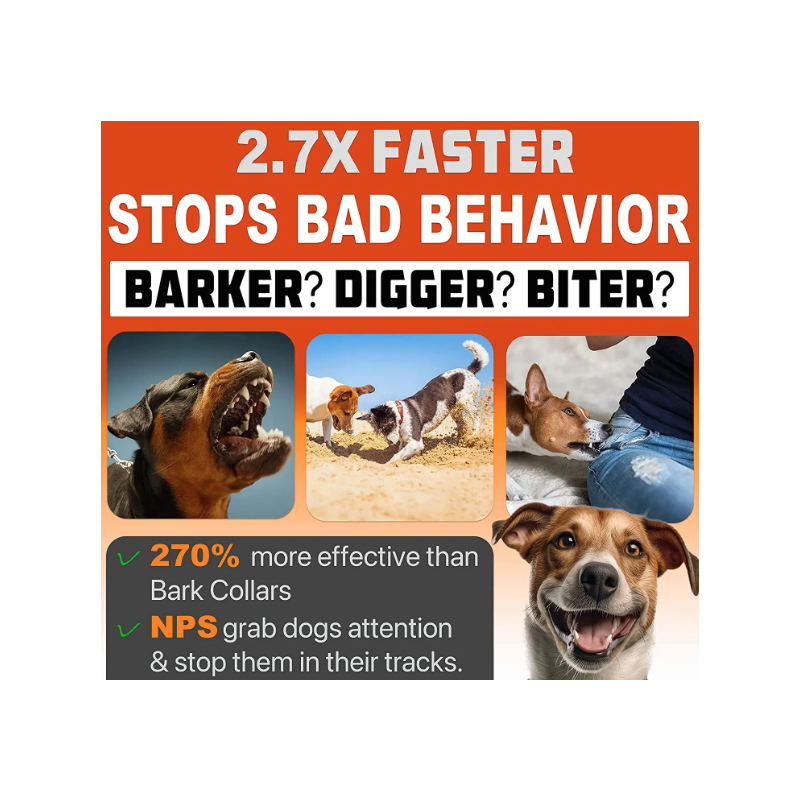 Ultrasoon Hondentrainingsapparaat met LED-zaklamp voor Pijnloze Hondentraining en Effectieve Schorscontrole