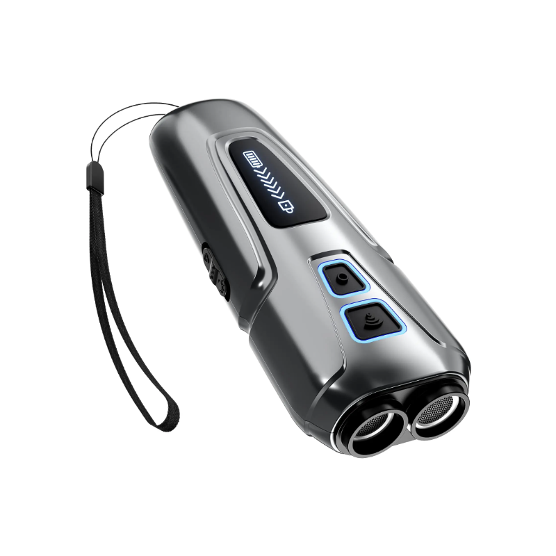 Veelzijdig Ultrasoon Hondenafweermiddel met LED zaklamp voor Humane Blaftraining en Gedragsverandering honden