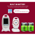VB601 2.4G Draadloze Video Babyfoon Kleur Beveiligingscamera met Nachtzicht Tweerichtingscommunicatie IR LED