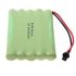 12V AA 1800mAh Ni-MH oplaadbare batterij Hoge capaciteit Big SM Plug voor speelgoedauto's milieuvriendelijk