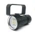 Ontdek de QH14 QH27 UV duiklamp voor nachtduik onderwaterverkenning LED zaklamp met 20000 lumen hoge helderheid
